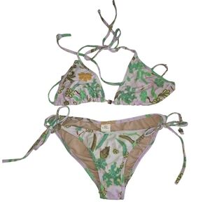 Mora Bikini Top And Ruched Bottom